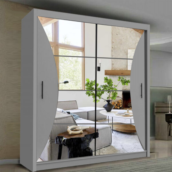 California Wardrobe Various Sizes - Available in White, Black or Grey