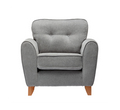 Chloe Sofa - Available in Grey