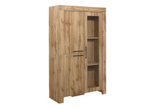 Load image into Gallery viewer, Compton Display Cabinet - Oak Brown
