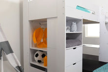 Load image into Gallery viewer, White Cosmin Wardrobe/Shelving Unit
