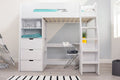 Cosmic Storage Sleeper Bed - White