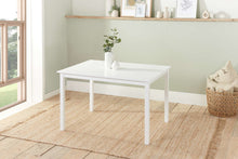 Load image into Gallery viewer, Cottesmore Rectangle Dining Set with 4/6 Upton Chairs - White
