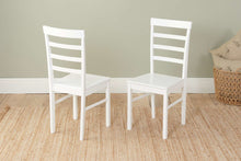 Load image into Gallery viewer, Cottesmore Rectangle Dining Set with 4/6 Upton Chairs - White
