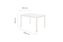 Load image into Gallery viewer, Cottesmore Rectangle Dining Set with 4/6 Upton Chairs - White
