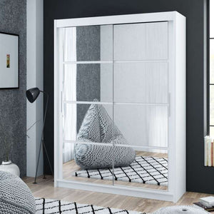 ATOKAD Sliding Door Wardrobe White