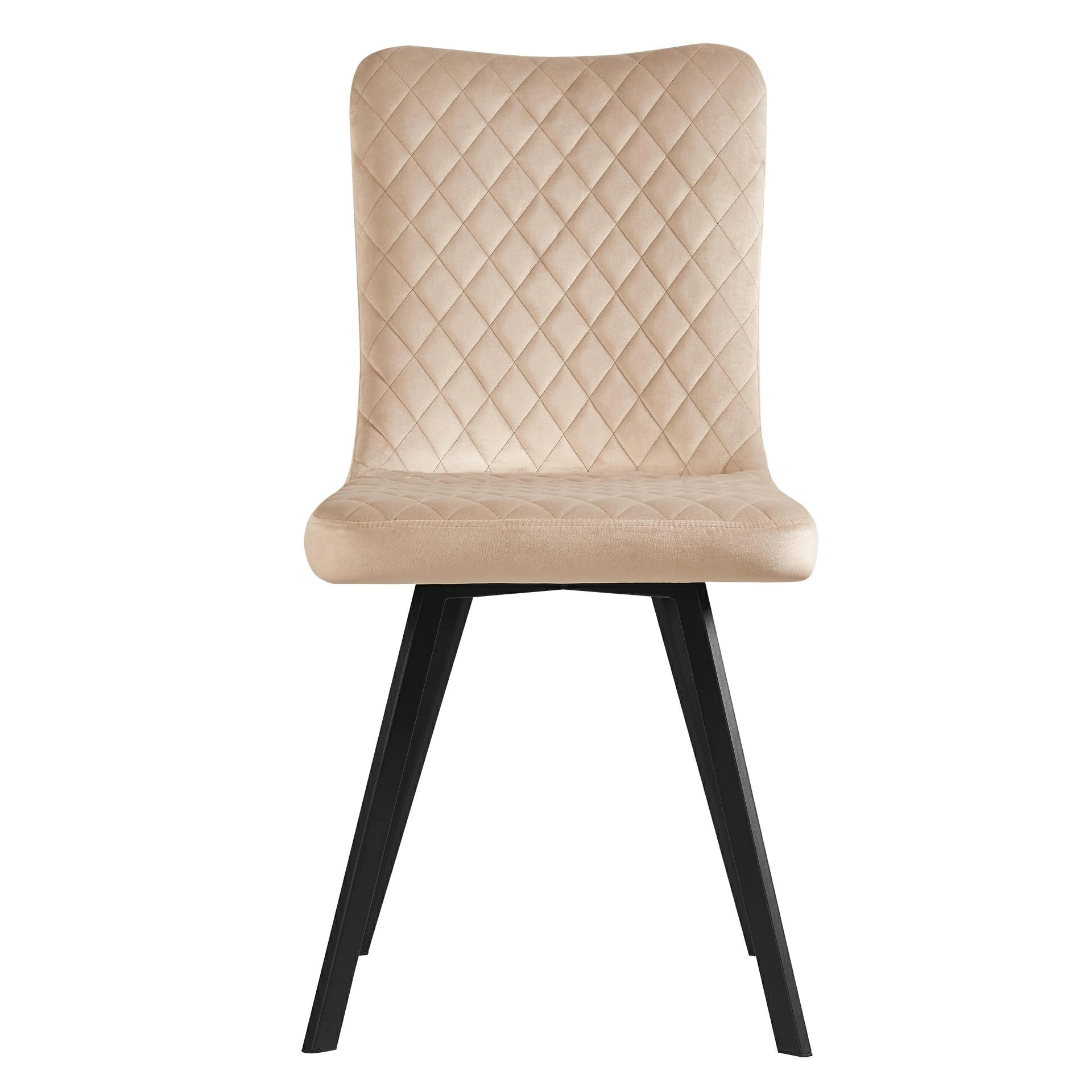 Phillipa Dining Chair - Available in Grey Soft Velvet & Champagne Soft Velvet