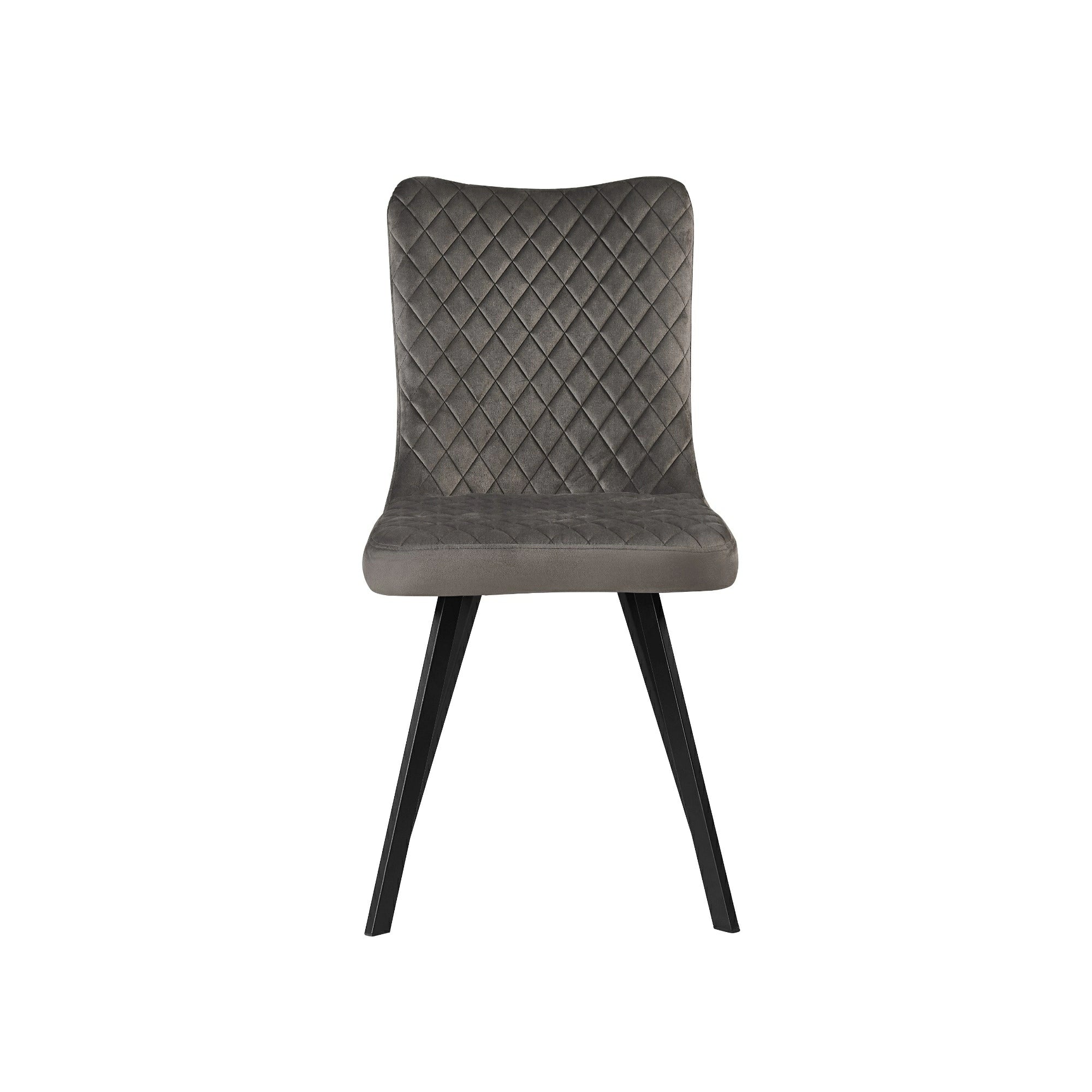 Phillipa Dining Chair - Available in Grey Soft Velvet & Champagne Soft Velvet