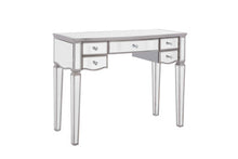 Load image into Gallery viewer, Elysee 5 Drawer Dressing Table - Glass Mirrored
