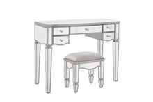 Load image into Gallery viewer, Elysee 5 Drawer Dressing Table - Glass Mirrored
