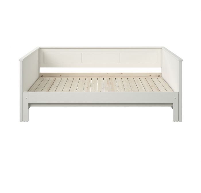 Erika Solid Wood Guest Bed & Mattress Bundle - Available in White or Grey
