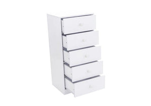 Merlin - Chest Of Drawers - Available in White or Grey