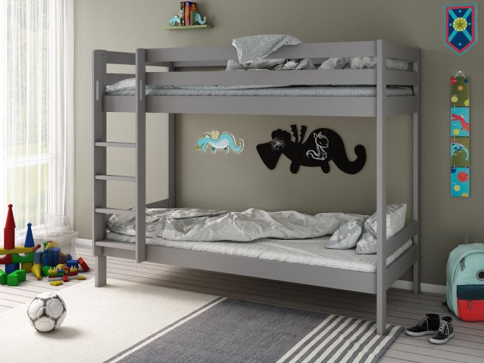 Noomi Nora Bunk Bed -Trundle and Drawers Option - Colour Option White or Grey