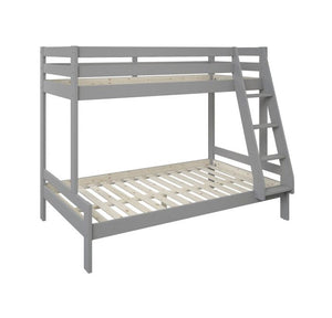 Noomi Nora Solid Wood Triple Bunk Bed - Colour Option White or Grey