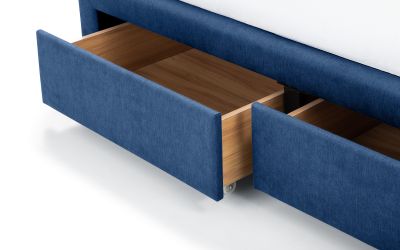 Fullerton 4 Drawer Bed - Blue or Grey