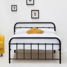 Load image into Gallery viewer, Henry Victorian Hospital Style Metal Bed Frame - Copper, Black or White - Available in Single, Small Double, Double &amp; KingSize
