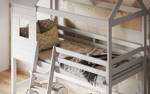 Hideaway Treehouse Midsleepr Bed - White