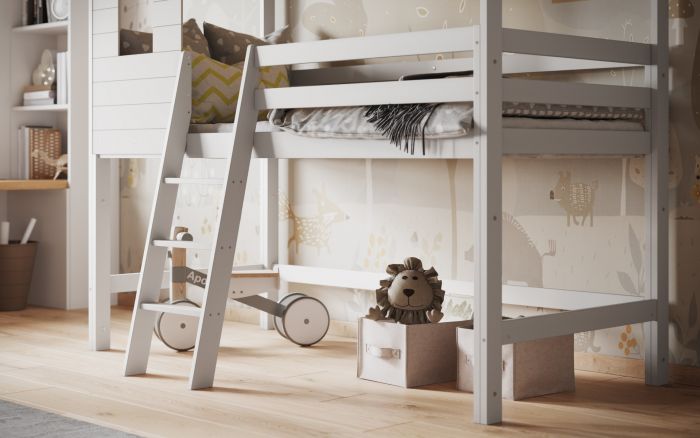 Hideaway Treehouse Midsleepr Bed - White