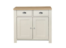 Load image into Gallery viewer, Highgate 2 Door 2 Drawer Sideboard - Available in Grey &amp; Oak, Navy Blue &amp; Oak, Cream &amp; Oak
