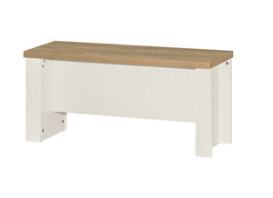 Highgate Dining Table & Bench Set - Available in Grey & Oak, Navy Blue & Oak, Cream & Oak