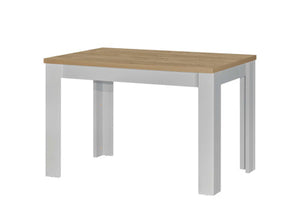 Highgate Dining Table & Bench Set - Available in Grey & Oak, Navy Blue & Oak, Cream & Oak