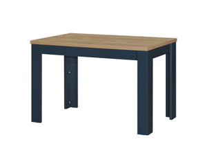 Highgate Dining Table & Bench Set - Available in Grey & Oak, Navy Blue & Oak, Cream & Oak