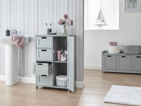 Colonial Multi cabinet - Available in Grey or White