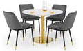 Palermo Round Pedestal Table - Available in Multiple Colours