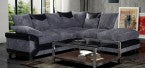 Dino Fabric Brown and Coffee Sofa - 3 + 2 Seater and Corner