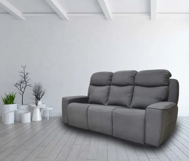Rocco Eletric Recliner Sofa - Available in Dark Grey