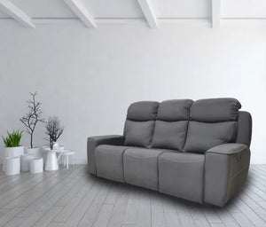 Rocco Eletric Recliner Sofa - Available in Dark Grey