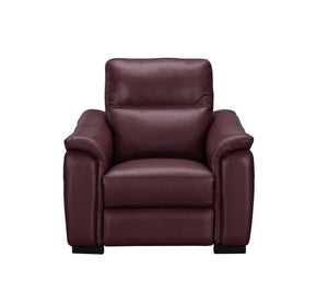 Livorno Recliner Sofa - Available in Wine (Red) or Smoke (Grey)