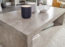 Load image into Gallery viewer, Bloc Coffee Table With Shelf - Concrete
