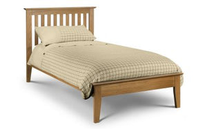 Salerno Shaker Bed - Available in Solid Oak, Two Tone & Ivory