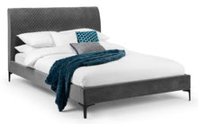 Load image into Gallery viewer, Sanderson Diamond Quilted Velvet - Standard or Ottoman Bed
