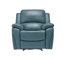 Load image into Gallery viewer, Sienna Manual Recliner Sofa - Available in Black, Pearl Grey or Sky Blue
