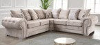 Load image into Gallery viewer, Verona Fabric Sofa Set 3 + 2 and Corner, Scatterback or Formal Back - Mink or Grey
