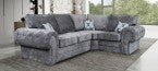 Verona Fabric Sofa Set 3 + 2 and Corner, Scatterback or Formal Back - Mink or Grey