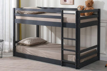 Load image into Gallery viewer, Wooden Spark Low - Bunk Bed - Colour Options Grey or White
