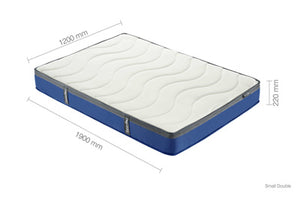 SleepSoul Nebula 600 Mattress - Available in Single 3Ft, Small Double 4Ft, Double 4'6Ft - Medium