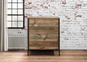 Urban 4 Drawer Chest - Rustic