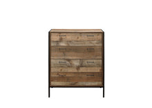 Load image into Gallery viewer, Urban 4 Drawer Chest - Rustic
