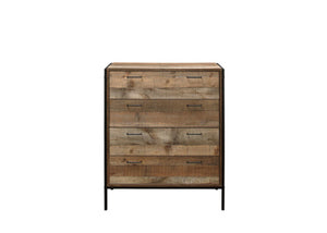 Urban 4 Drawer Chest - Rustic