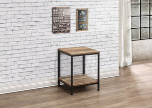 Urban Lamp Table - Rustic