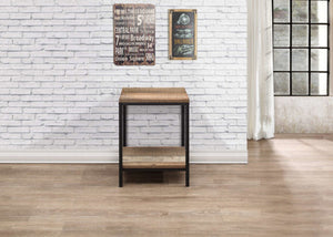 Urban Lamp Table - Rustic