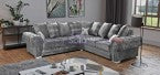 Verona Fabric Sofa Set 3 + 2 and Corner, Scatterback or Formal Back - Mink or Grey