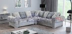 Verona Fabric Sofa Set 3 + 2 and Corner, Scatterback or Formal Back - Mink or Grey