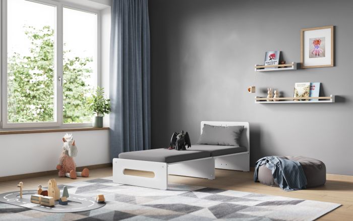 Cosmic Pull Out Futon - Single Bed Black
