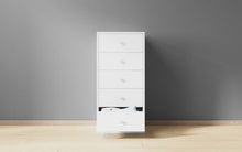 Load image into Gallery viewer, Merlin - Chest Of Drawers - Available in White or Grey
