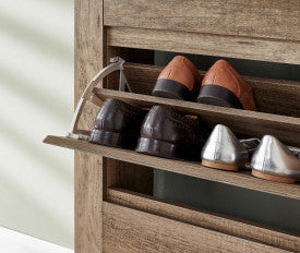 Canyon Oak Shoe Cabinet